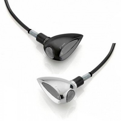 LED blinkr pro motocykly RIZOMA FR027x DROP (E-mark) leštěný chrom